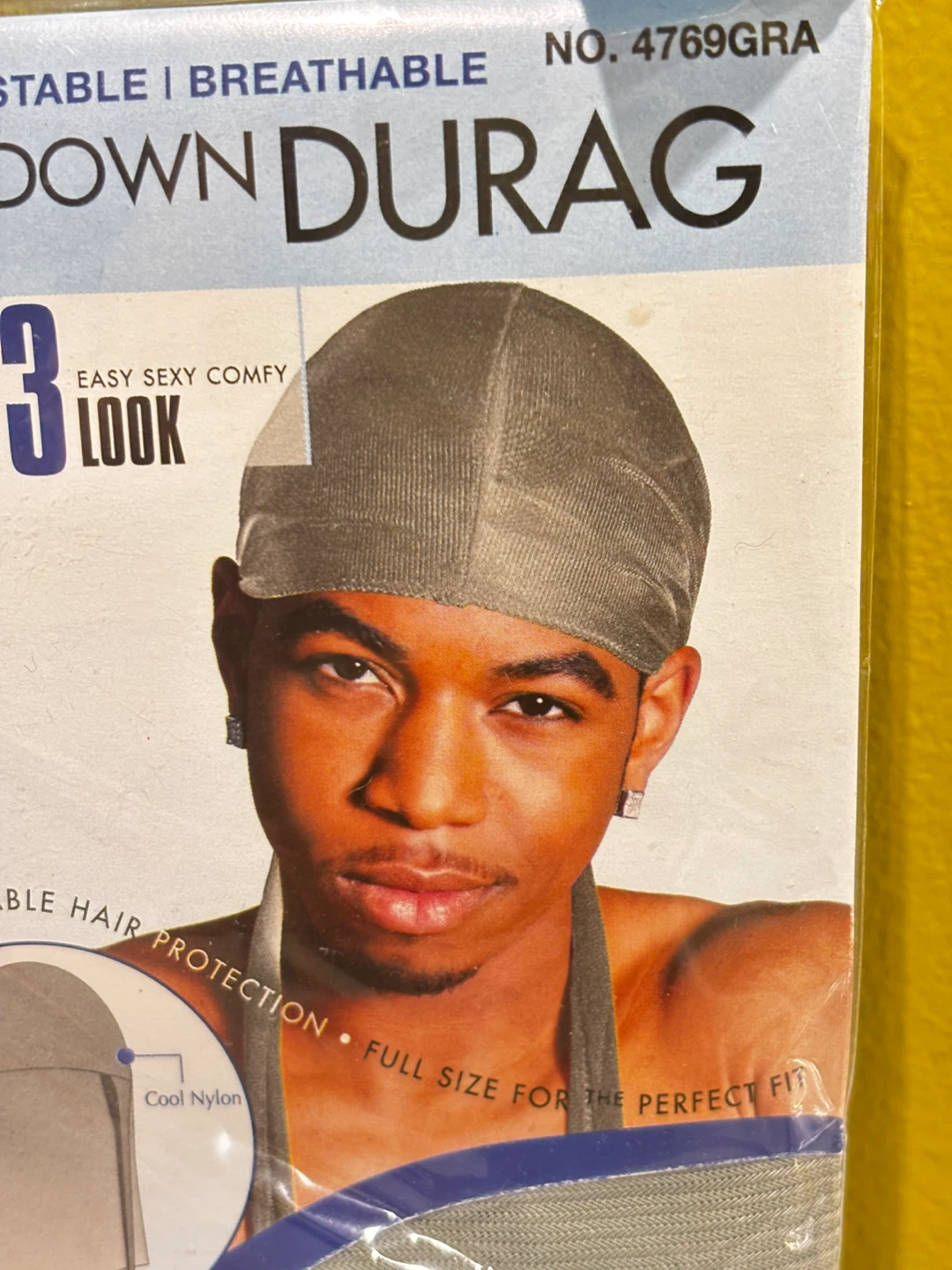 Magic Collection Gray Tie Down Durag - photo 3