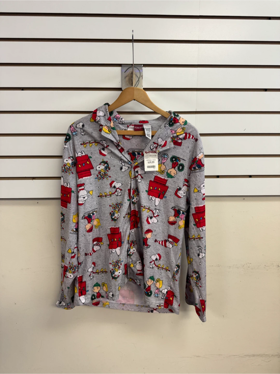Peanuts Snoopy Holiday Pajama Top