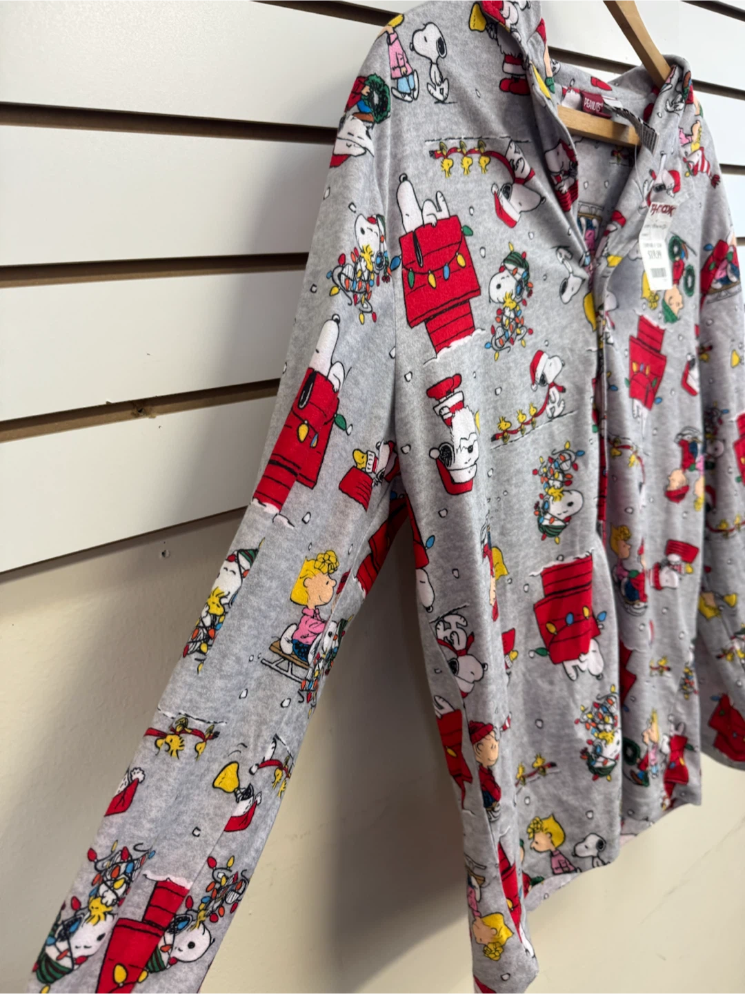 Peanuts Snoopy Holiday Pajama Top - photo 2