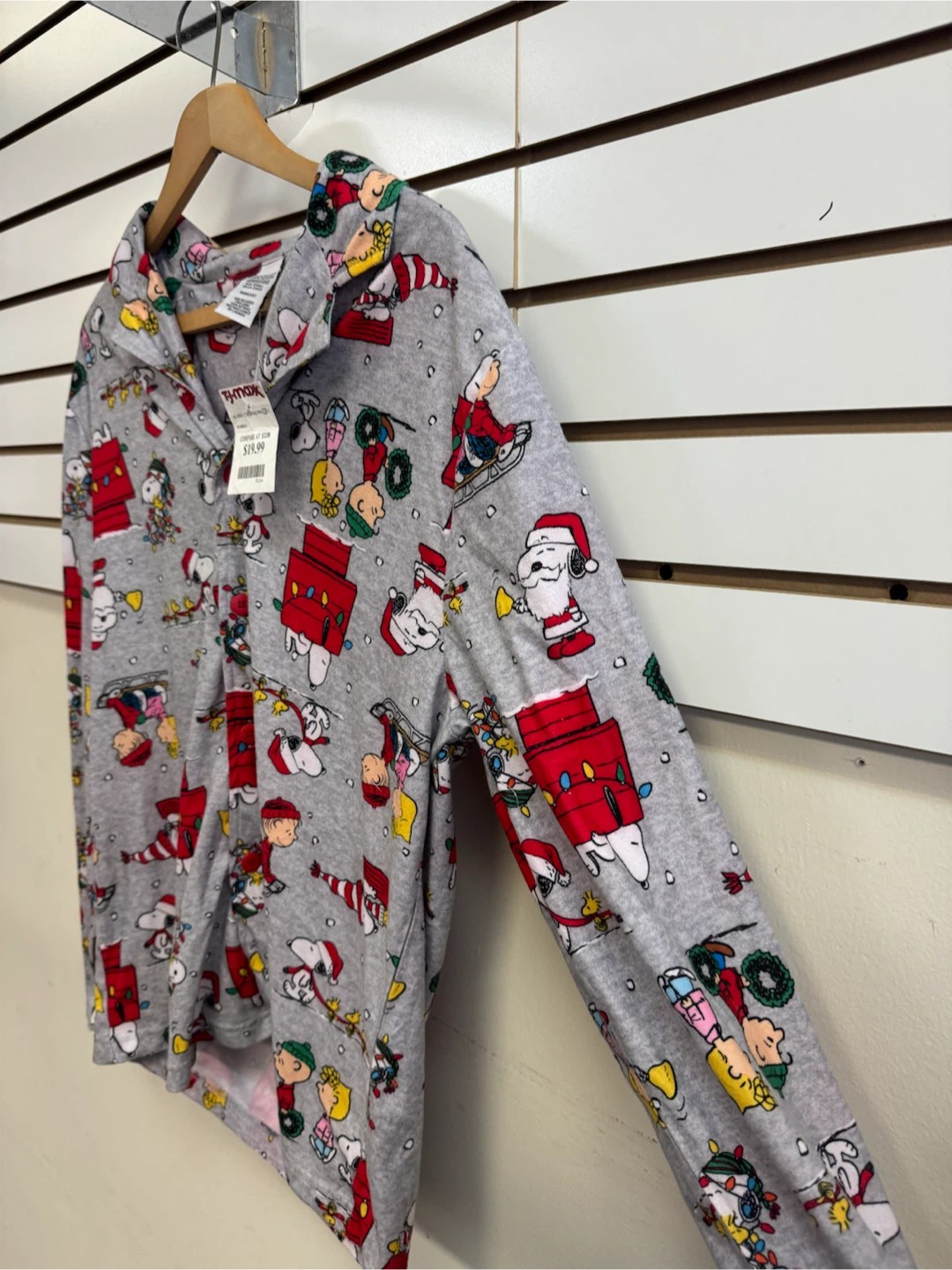 Peanuts Snoopy Holiday Pajama Top - photo 3