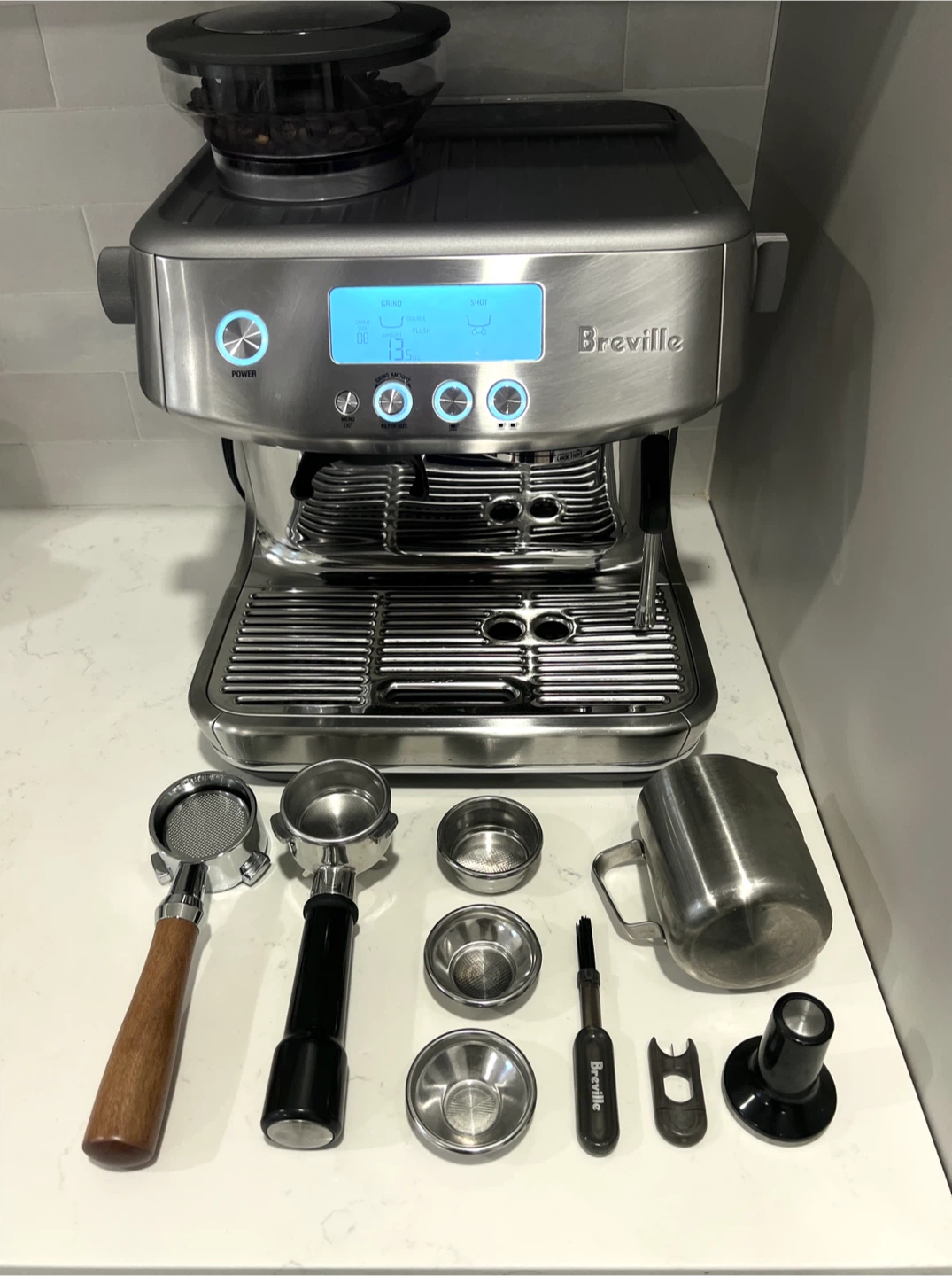 Breville Barista Pro Espresso Machine + Bottomless Portafilter - photo 3