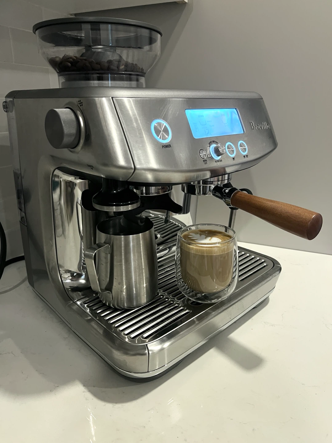 Breville Barista Pro Espresso Machine + Bottomless Portafilter - photo 4