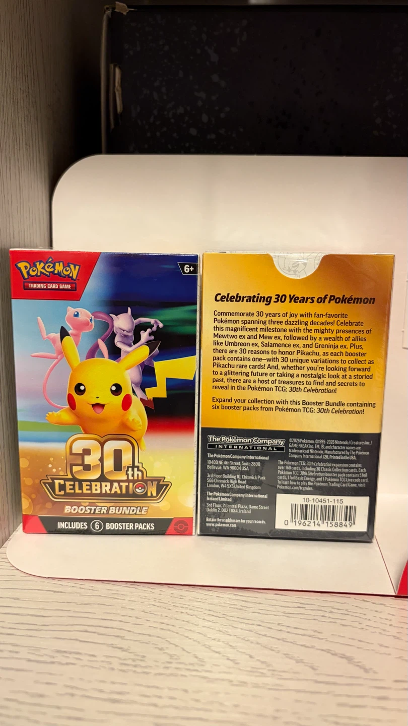 30th Anniversary Booster Bundle Factory Sealed - photo 3