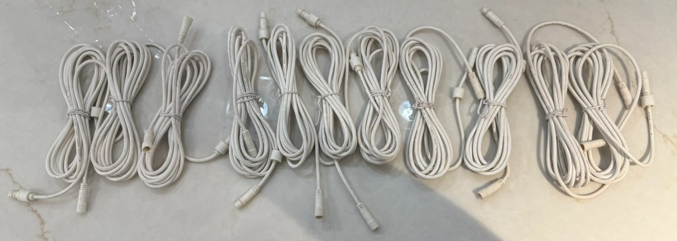 2-Pin Low Voltage DC Extension 11 Cables". - photo 2