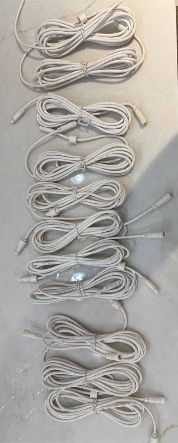 2-Pin Low Voltage DC Extension 11 Cables".