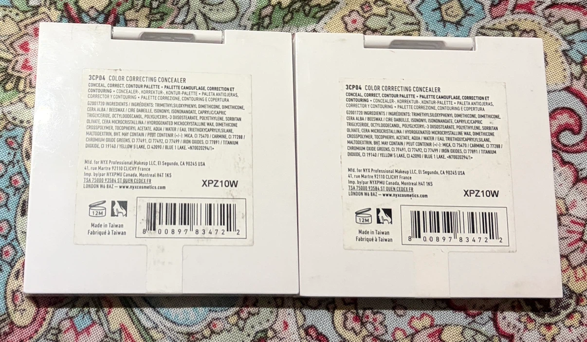 2 NYX Professional Makeup Color Correcting Concealer Palettes - photo 3