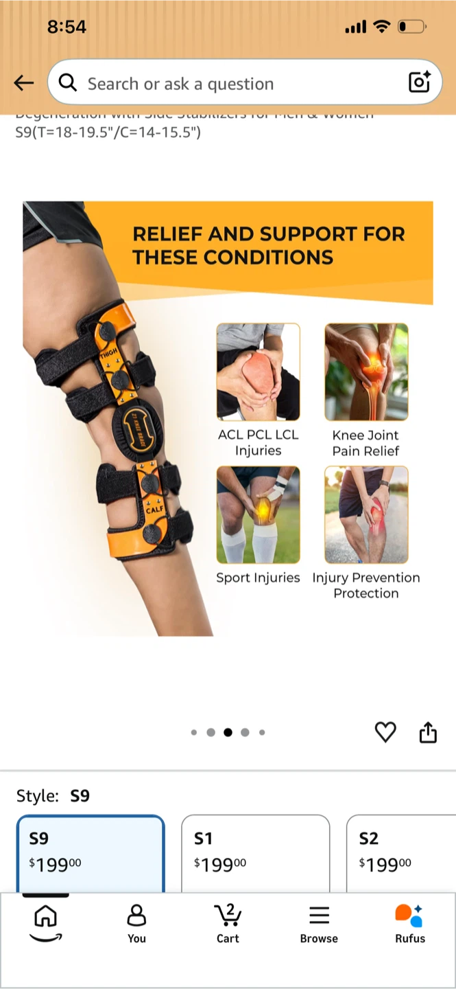 KGI S9 Knee Brace - photo 5