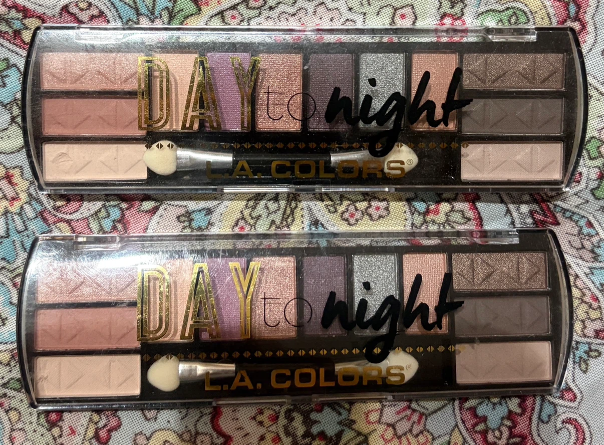 L.A. Colors Day to Night Eyeshadow Palettes Two