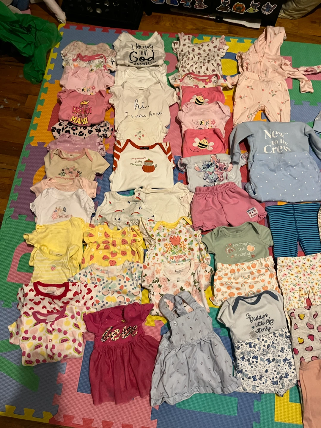 0-3M BABY GIRL CLOTHING BUNDLE