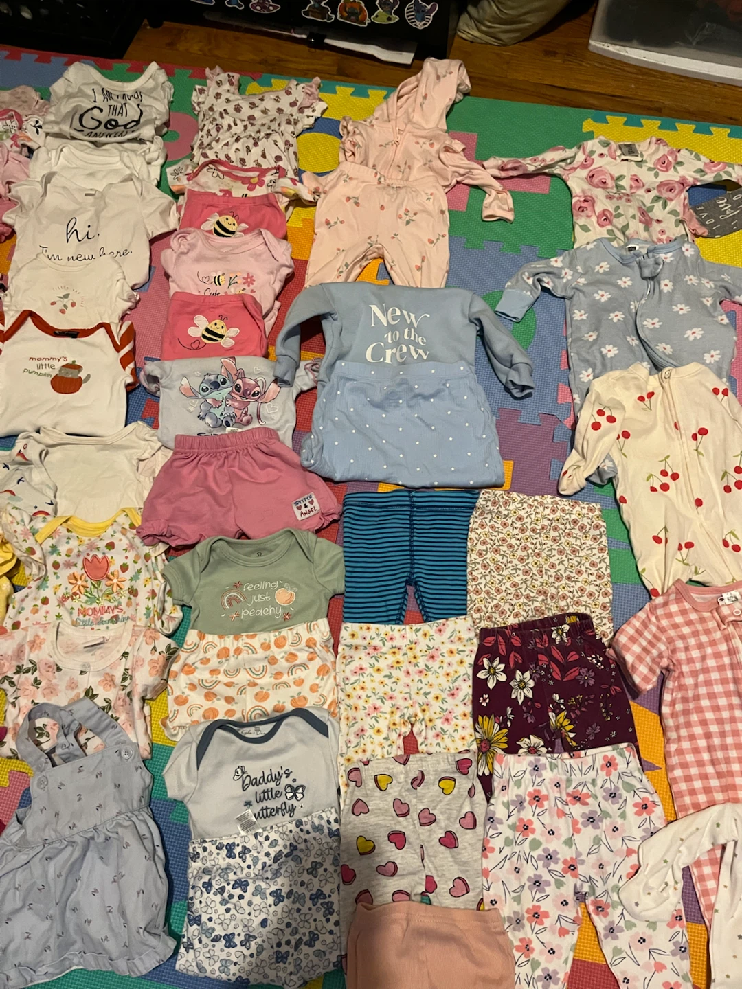 0-3M BABY GIRL CLOTHING BUNDLE - photo 4