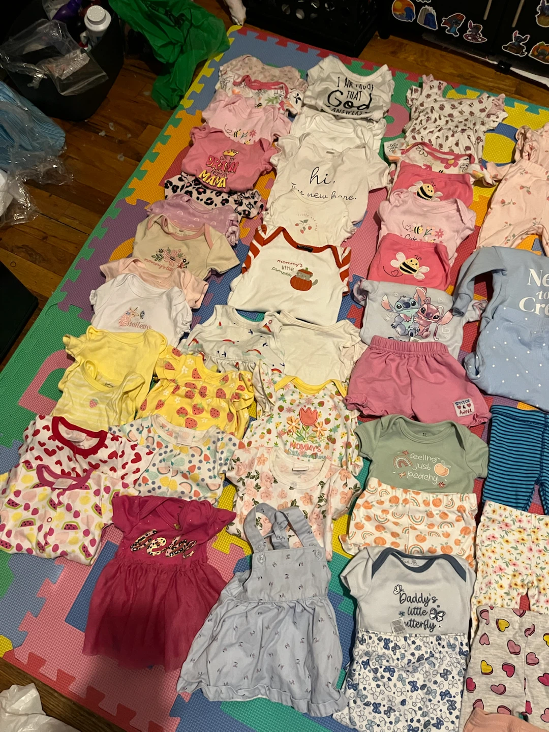 0-3M BABY GIRL CLOTHING BUNDLE - photo 5