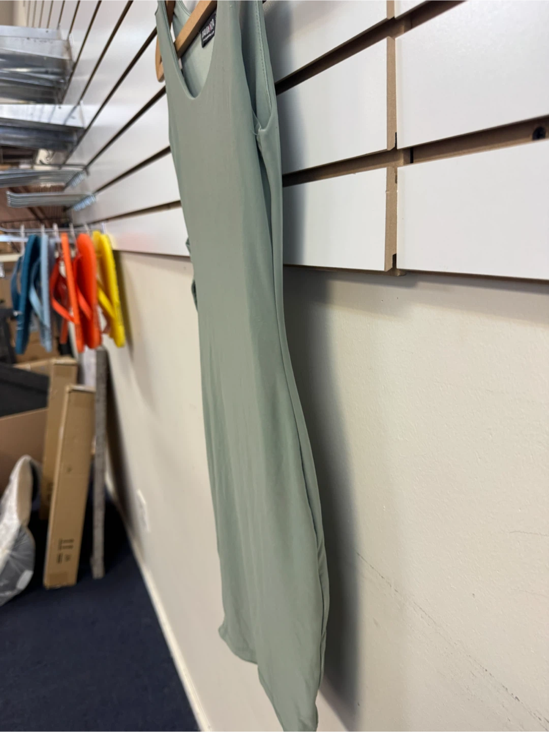 Fashion Nova Olive Green Side Lace-Up Dress - photo 3