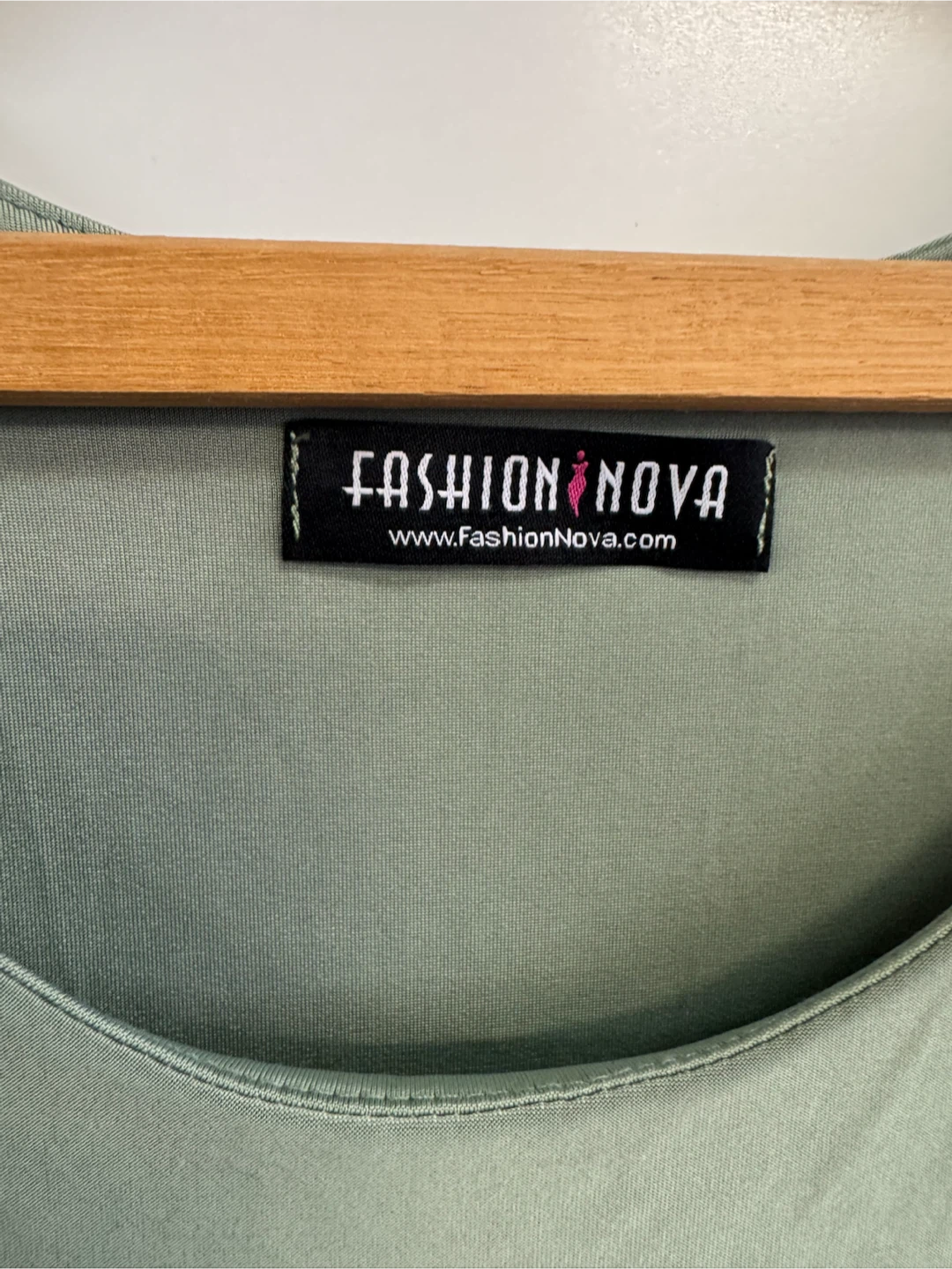 Fashion Nova Olive Green Side Lace-Up Dress - photo 4