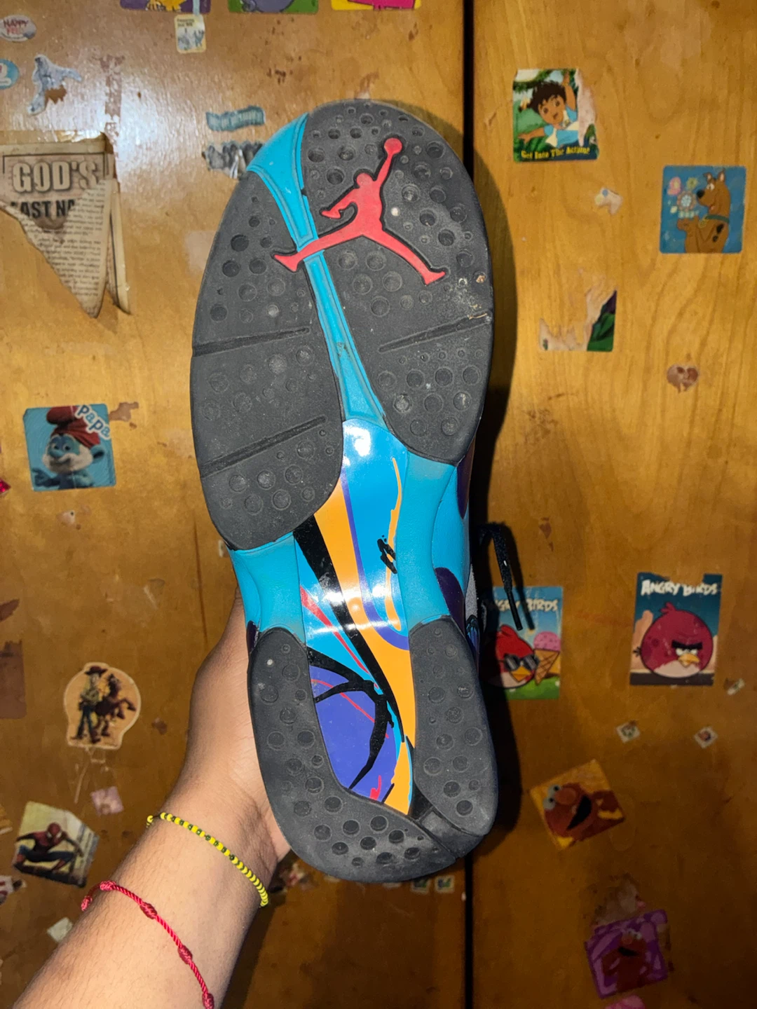 Jordan 8 Aqua Size 9.5 Og All - photo 5