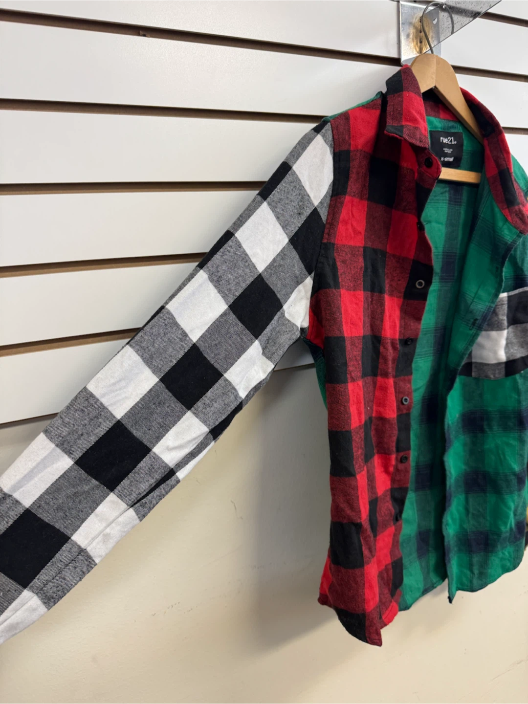 rue21 Multicolor Plaid Flannel Shirt - photo 2