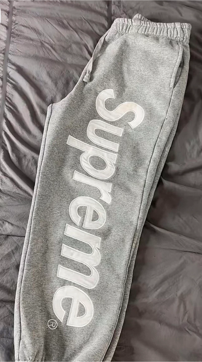 Supreme Grey Sweatpants