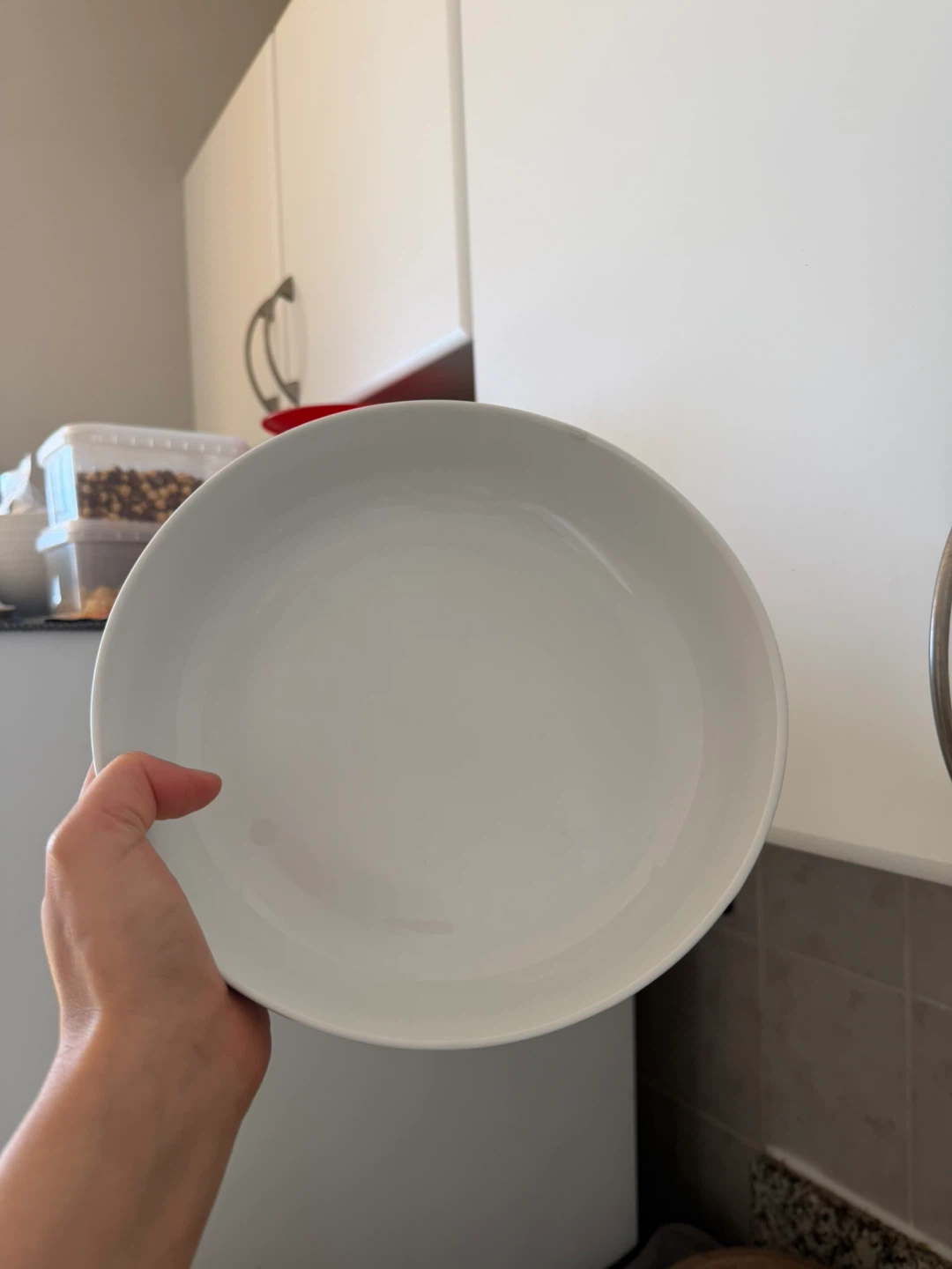 Set of Two White Ceramic Dip plates - photo 2