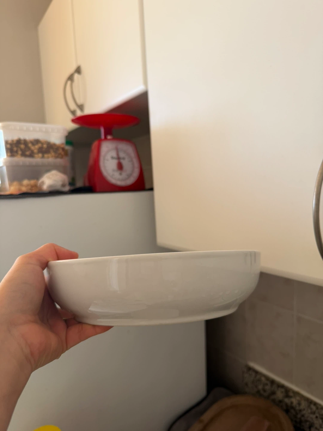 Set of Two White Ceramic Dip plates - photo 3