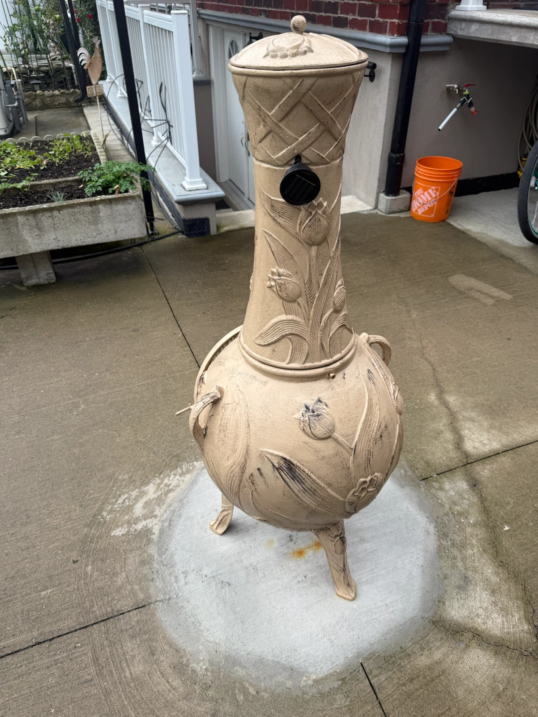 Chiminea fire pit - photo 3