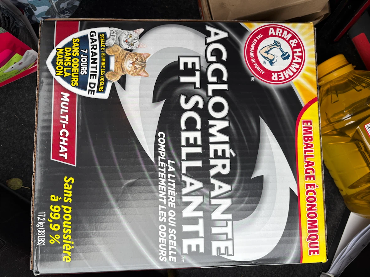 Arm & Hammer Clump & Seal Multi-Cat Litter 17.2kg - photo 2