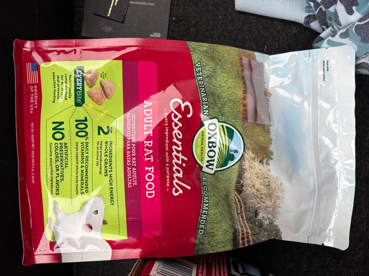 Oxbow Essentials Adult Rat Food