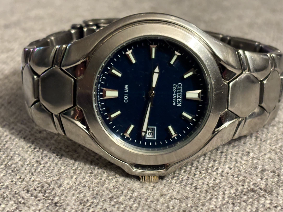 Citizen Eco-Drive WR 100 Stainless Steel Watch - photo 2