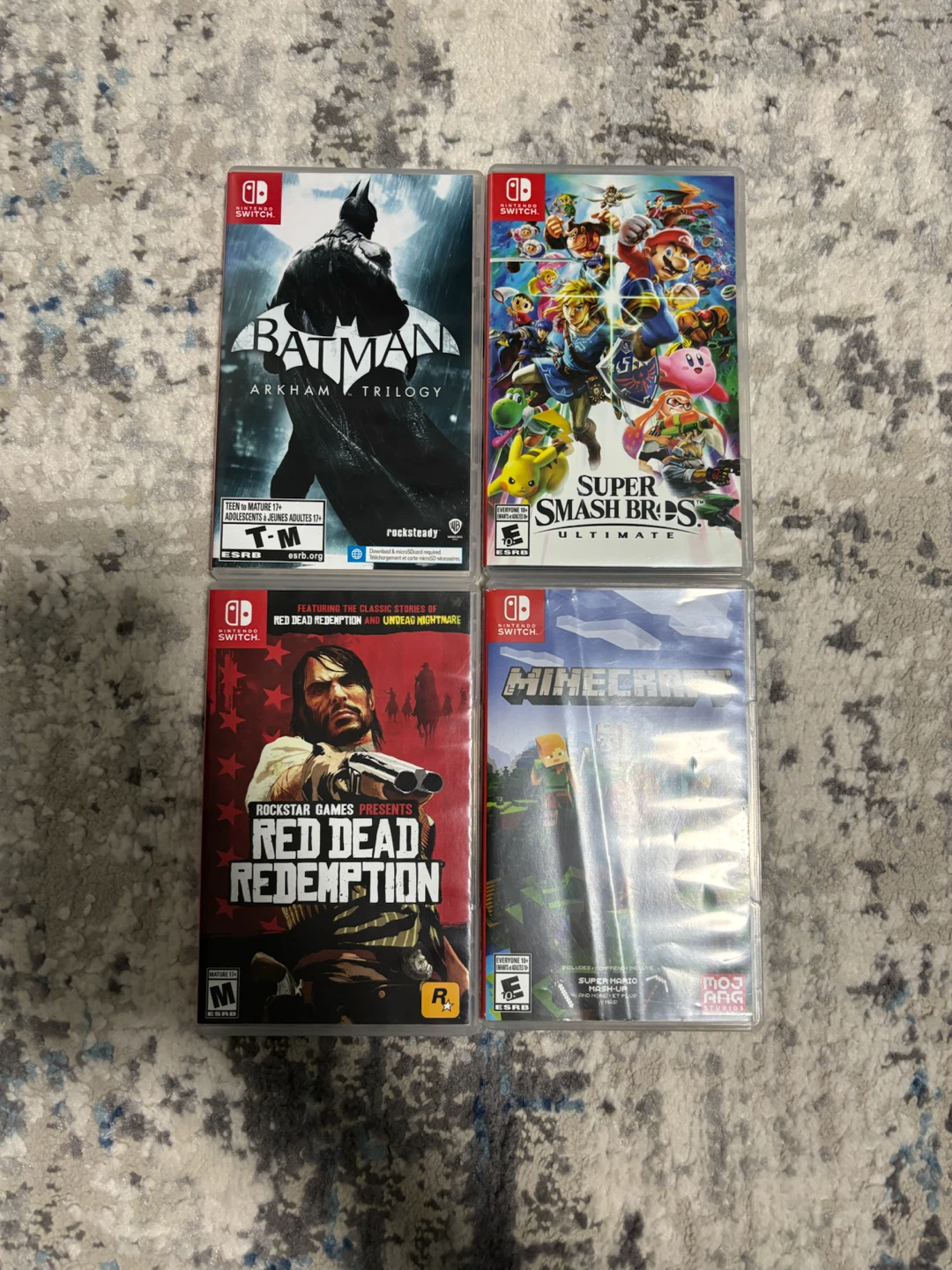 Nintendo switch games.