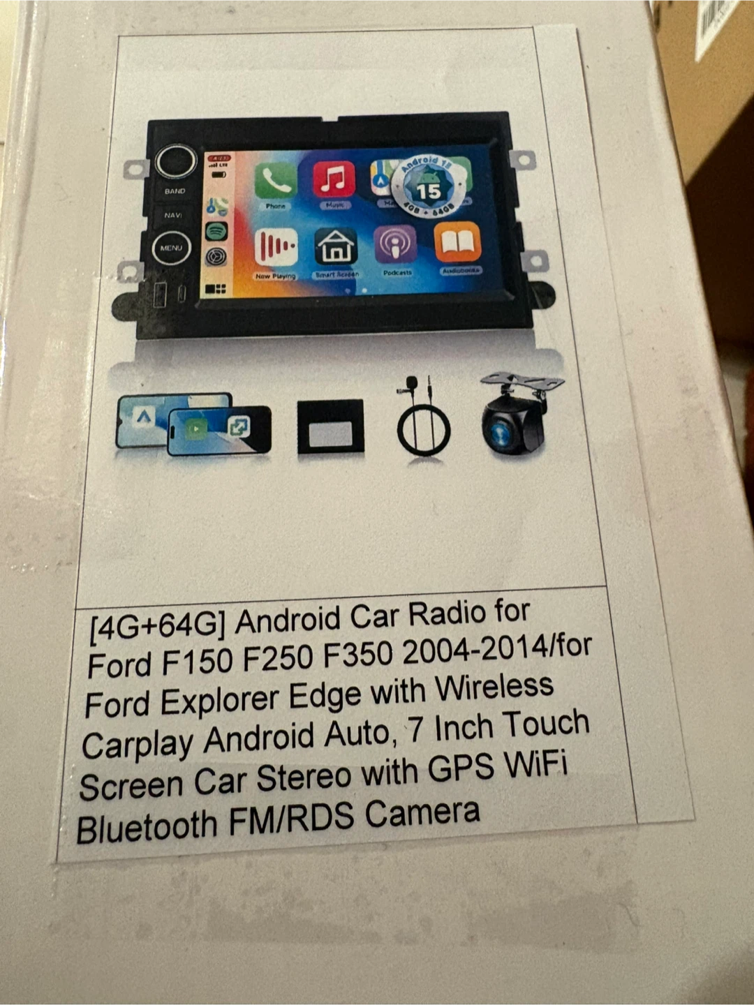 Hodozzy 7 Inch Android Car Radio for Ford