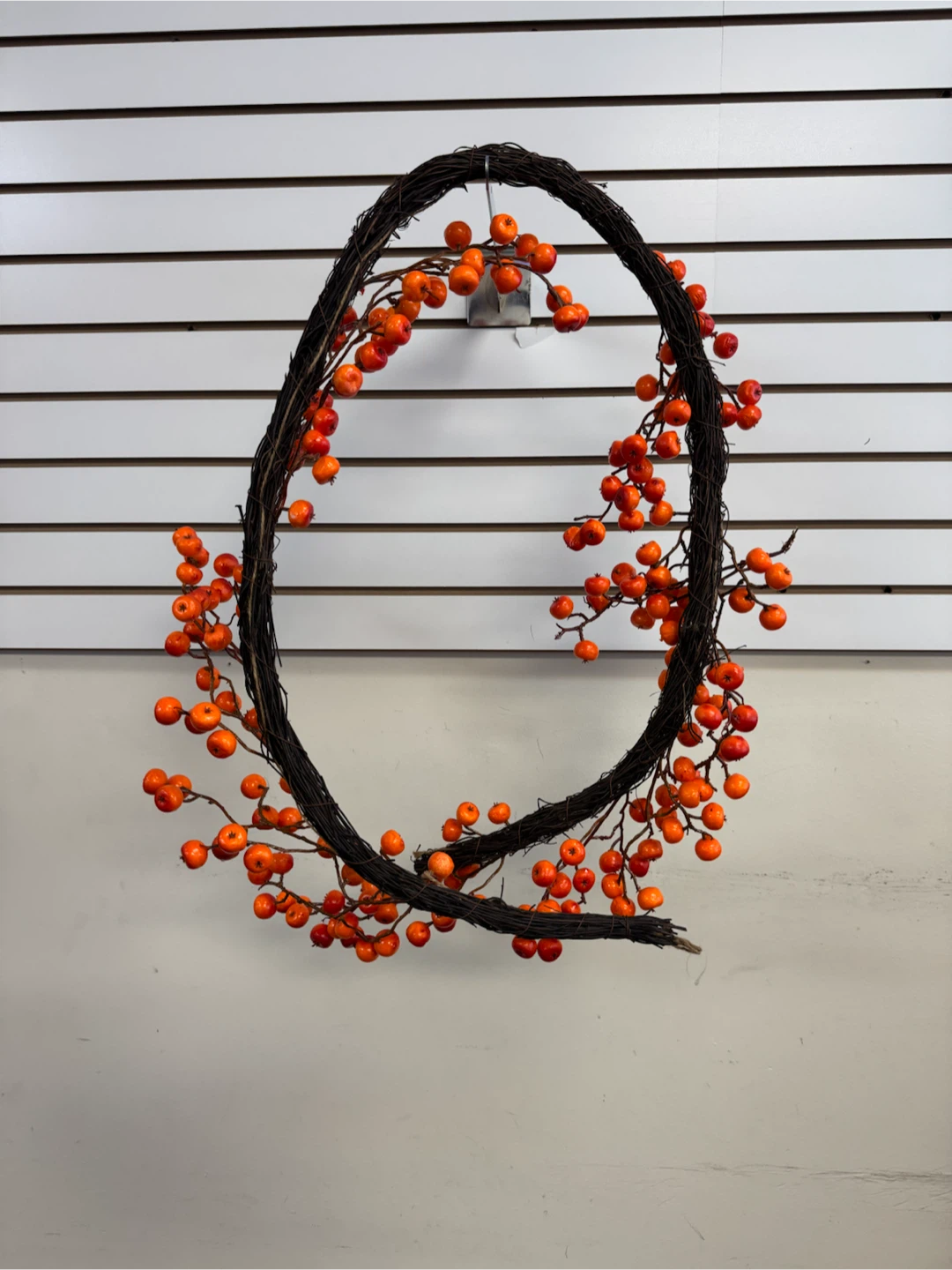 Decorative Orange Berry Vine Garland