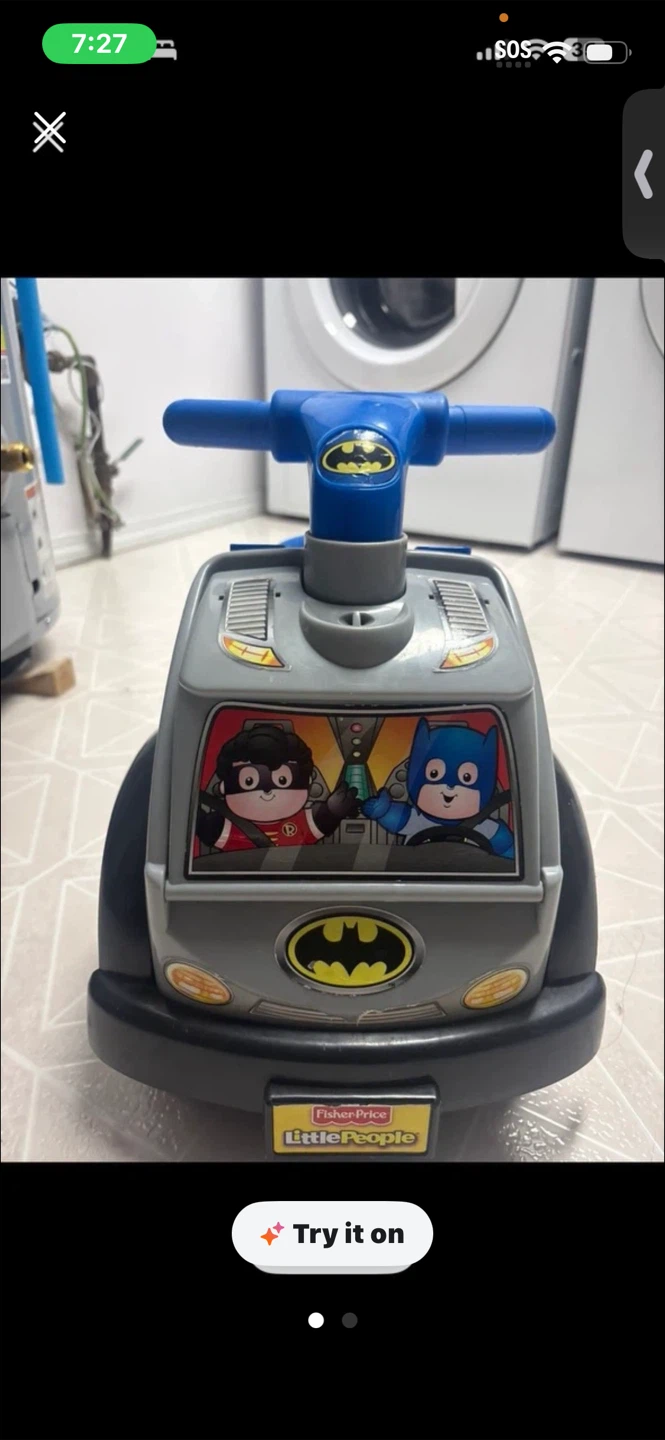 Fisher-Price Little People Batman Ride-On