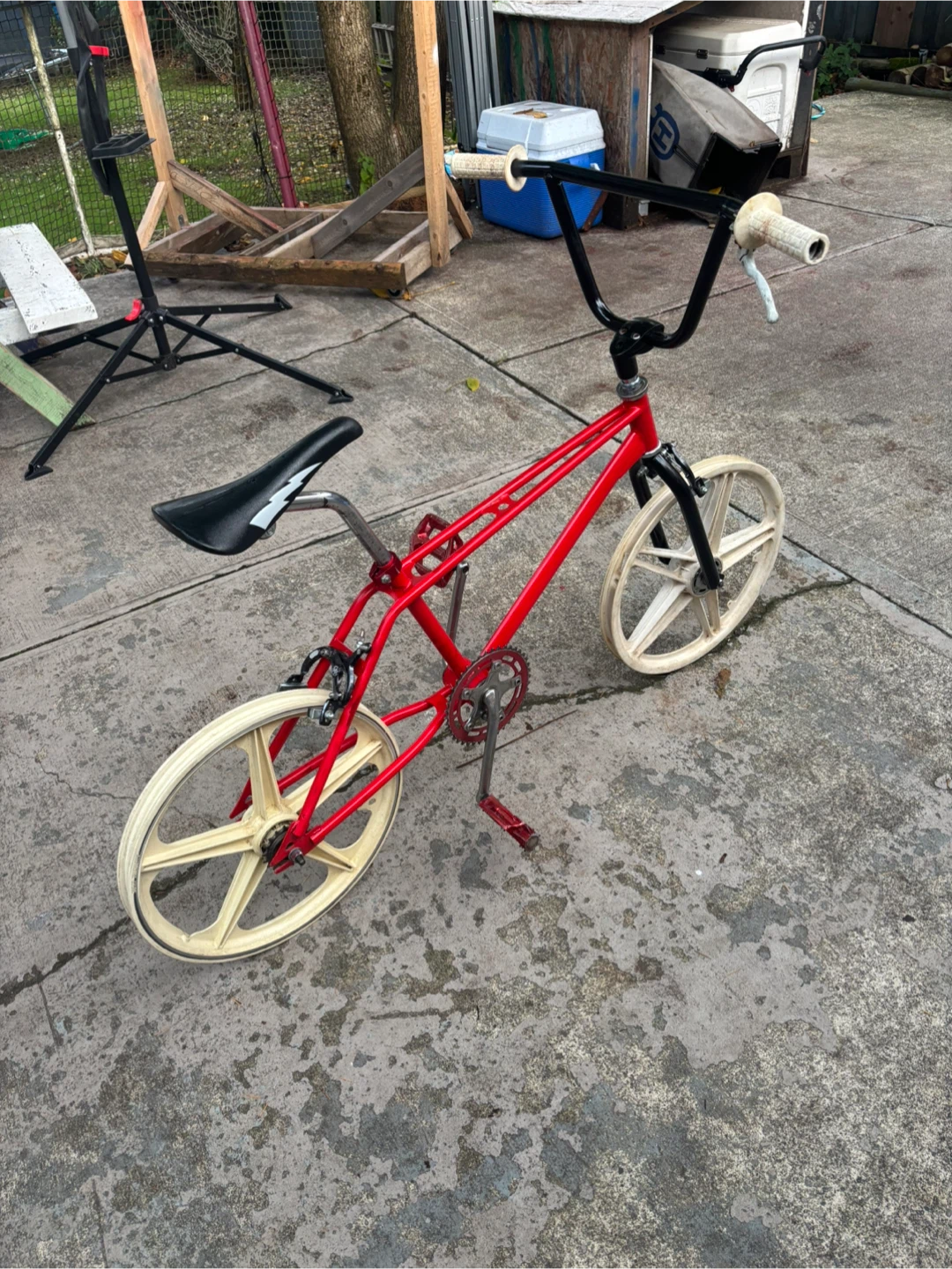 Red BMX Bicycle