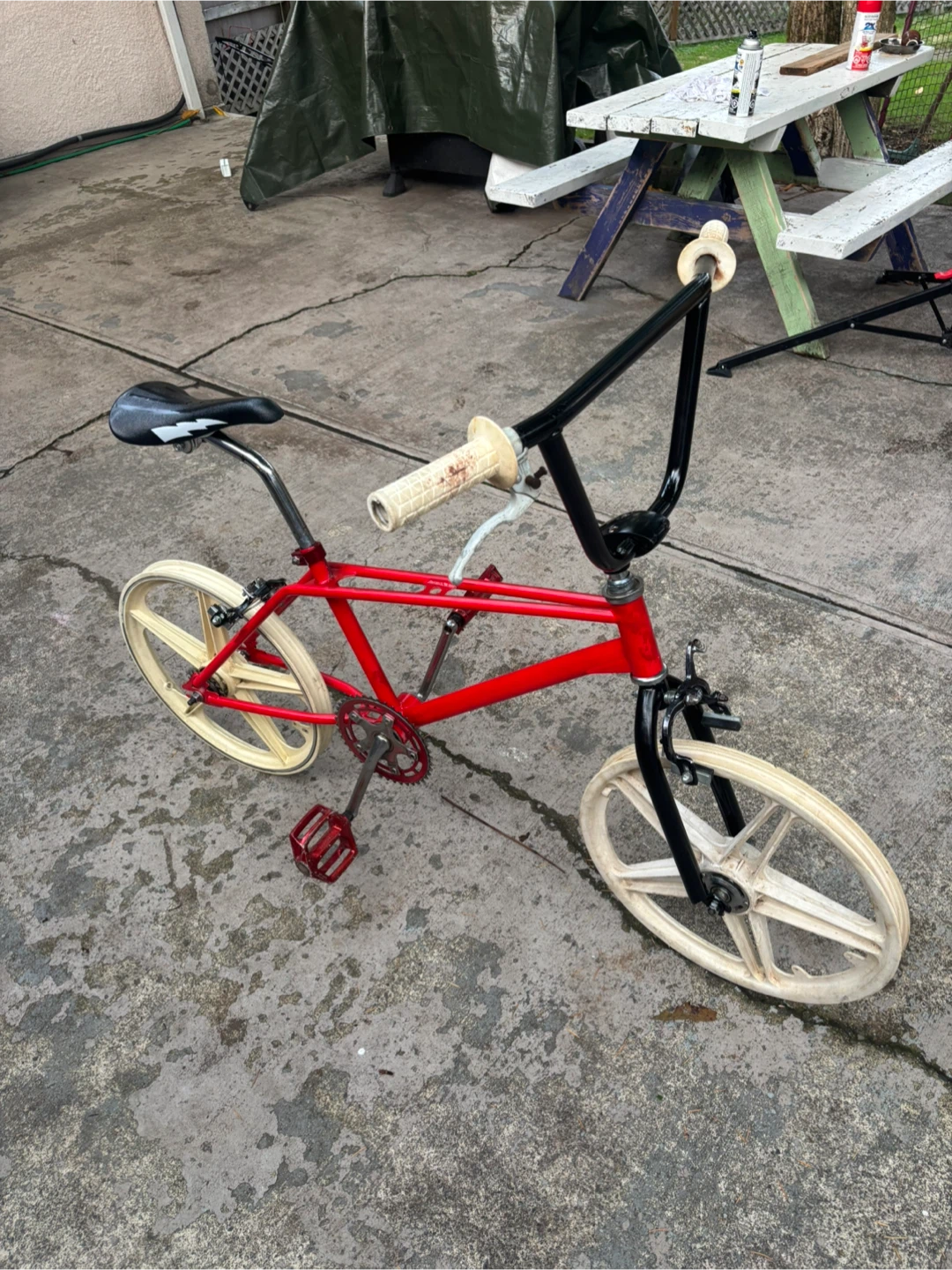Red BMX Bicycle - photo 2