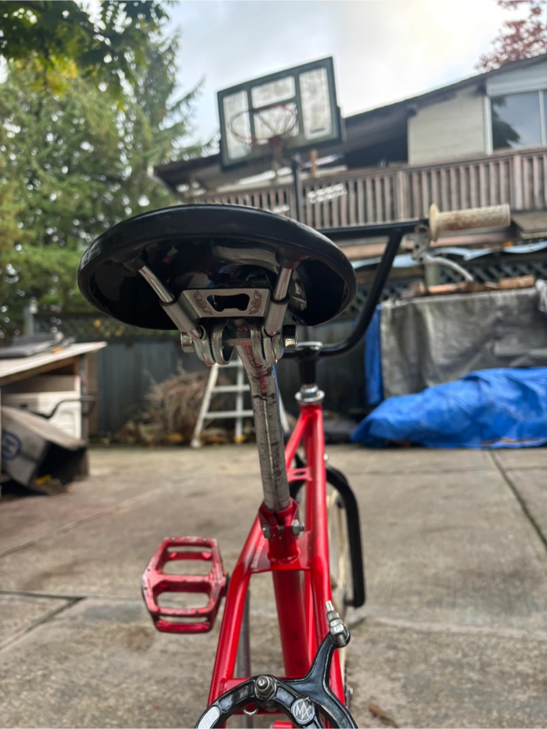 Red BMX Bicycle - photo 4