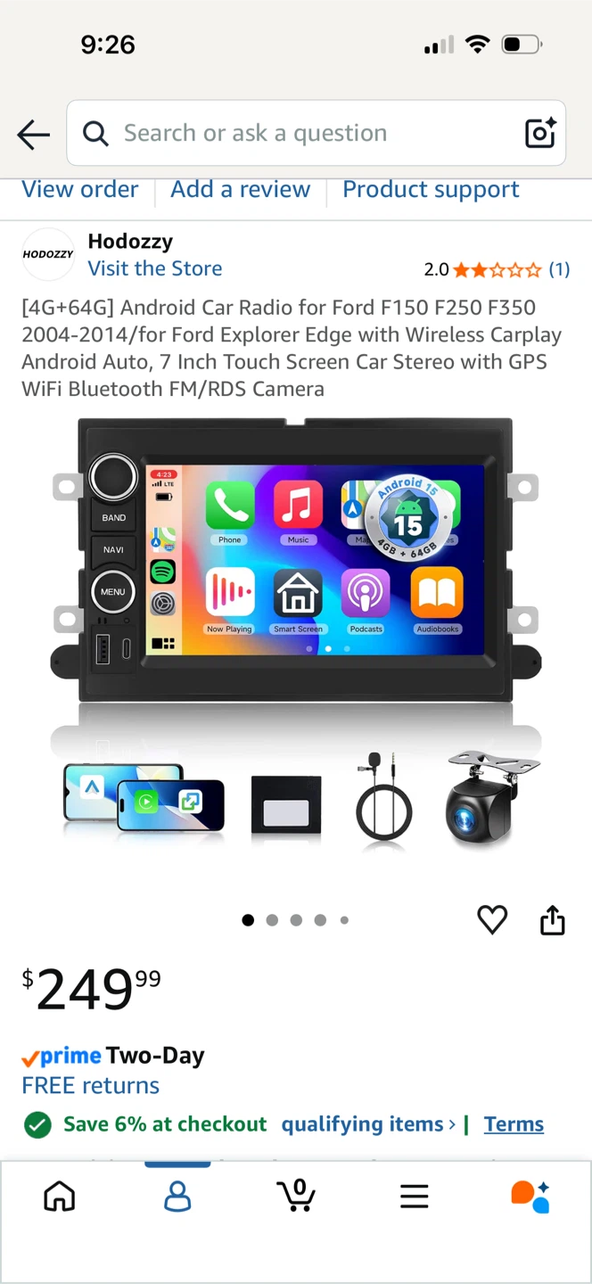Hodozzy 7 Inch Android Car Radio for Ford - photo 3