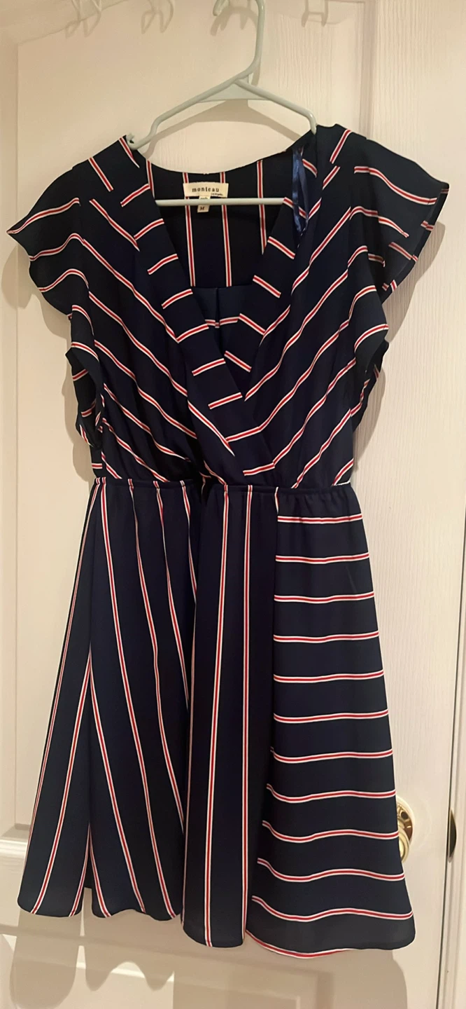 Monteau Striped Dress