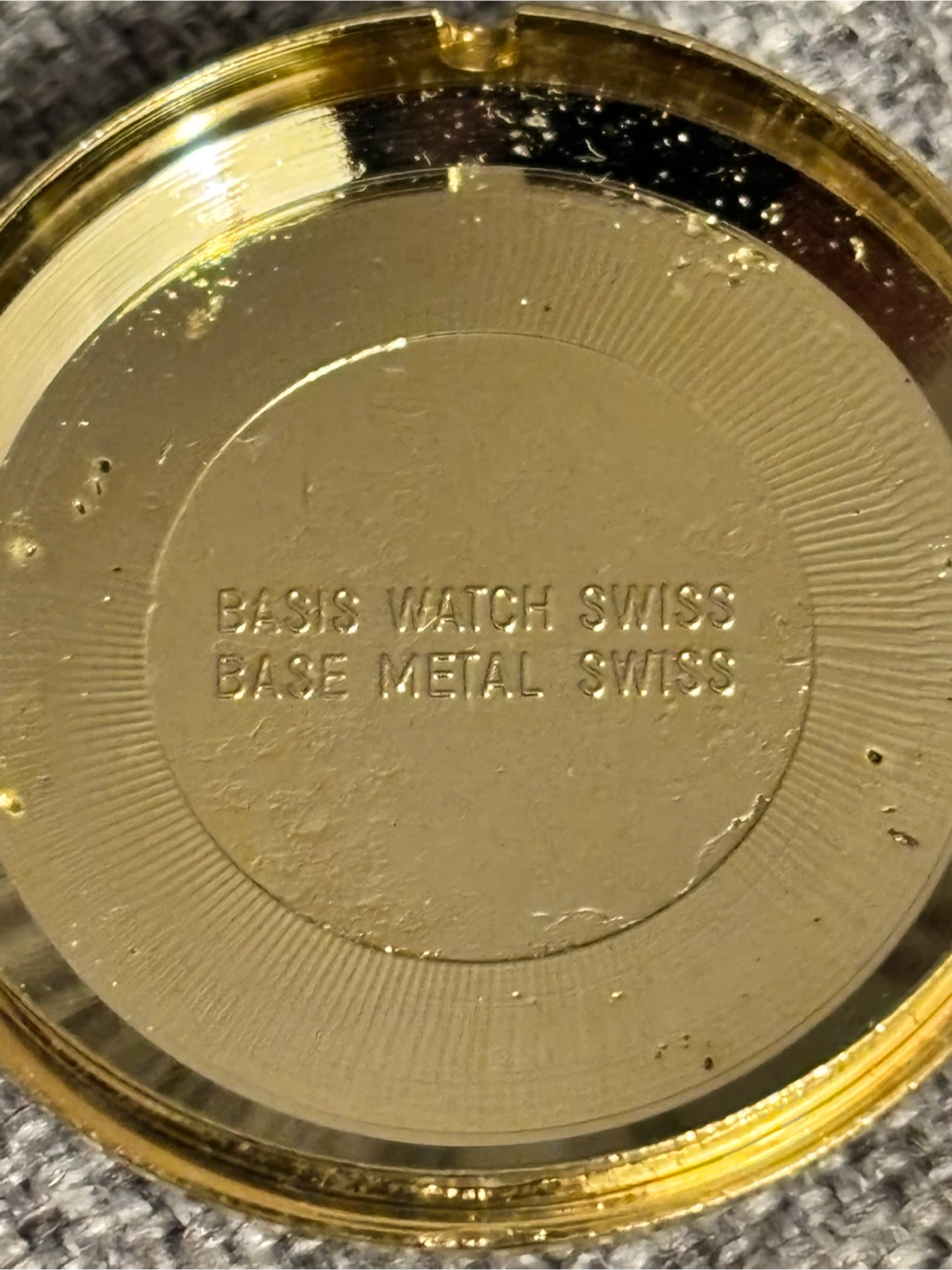 Vintage Lucerne Gold-Tone Pocket Watch - photo 5