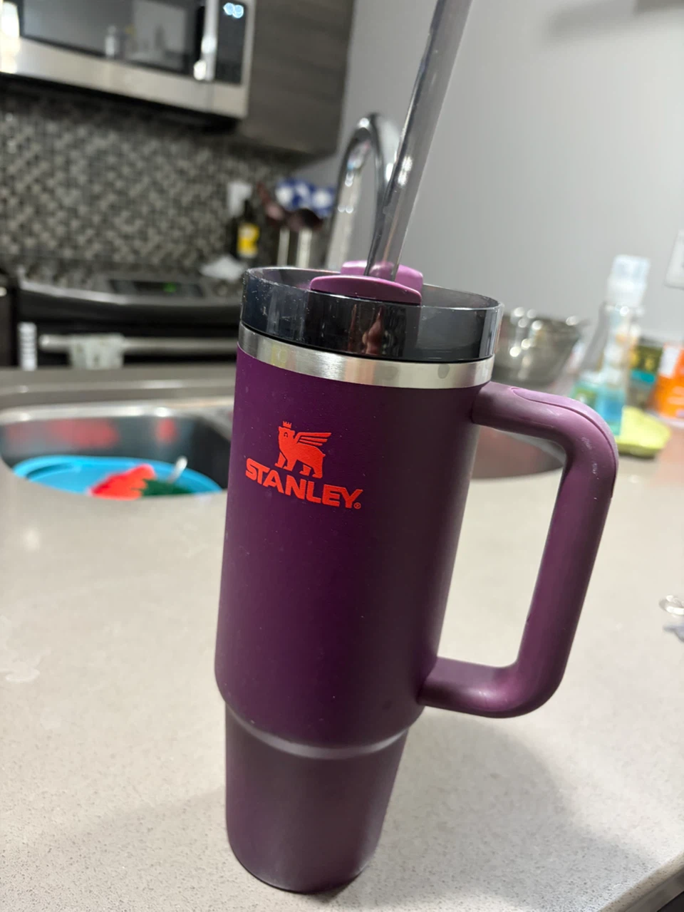 Purple Stanley Tumbler