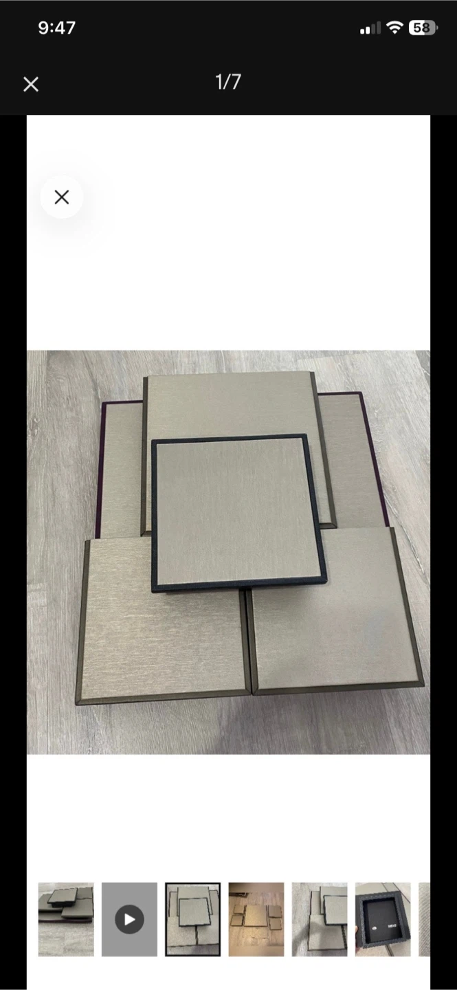 Set of display stands