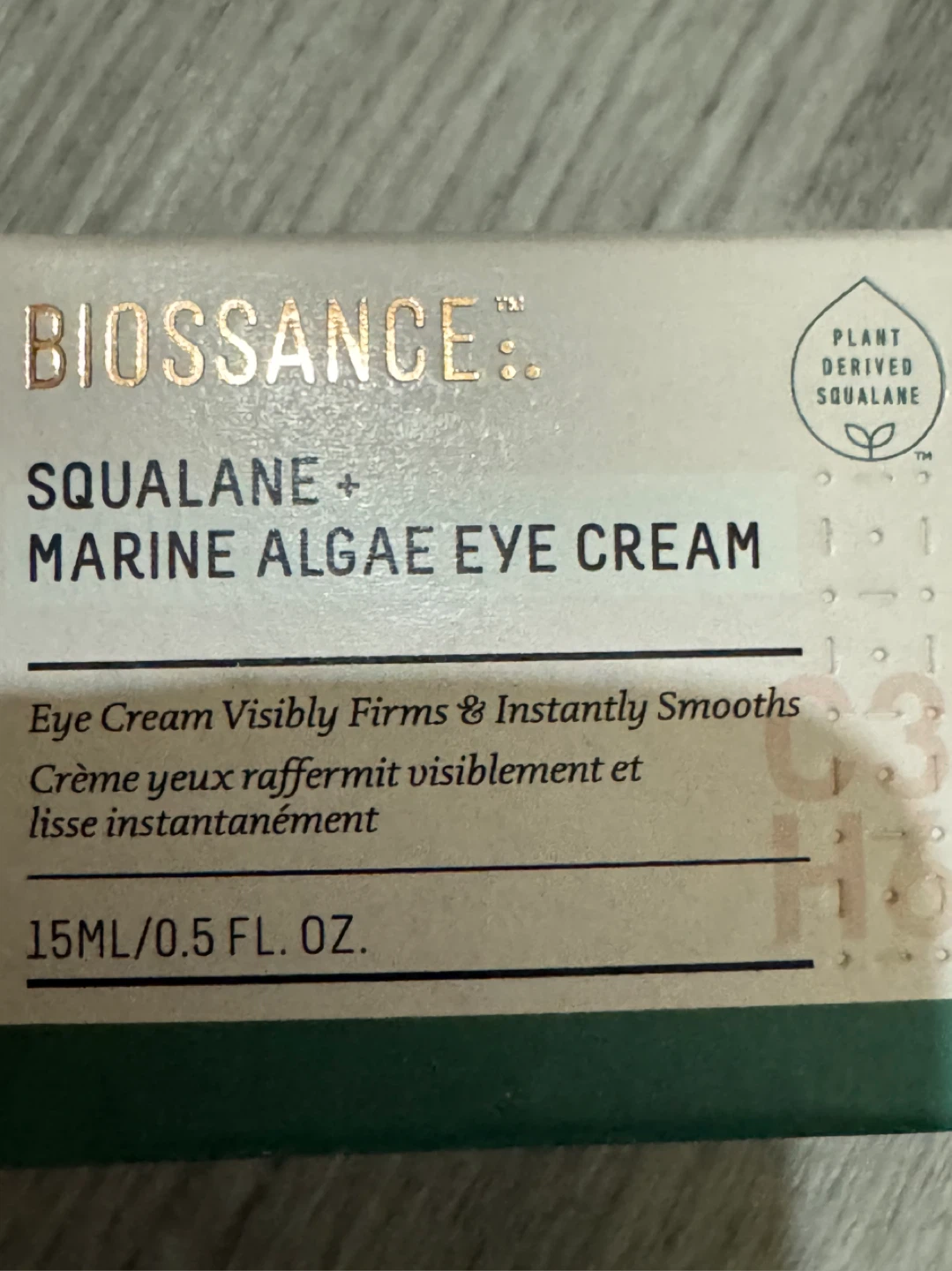 Biossance Squalane + Marine Algae Eye Cream