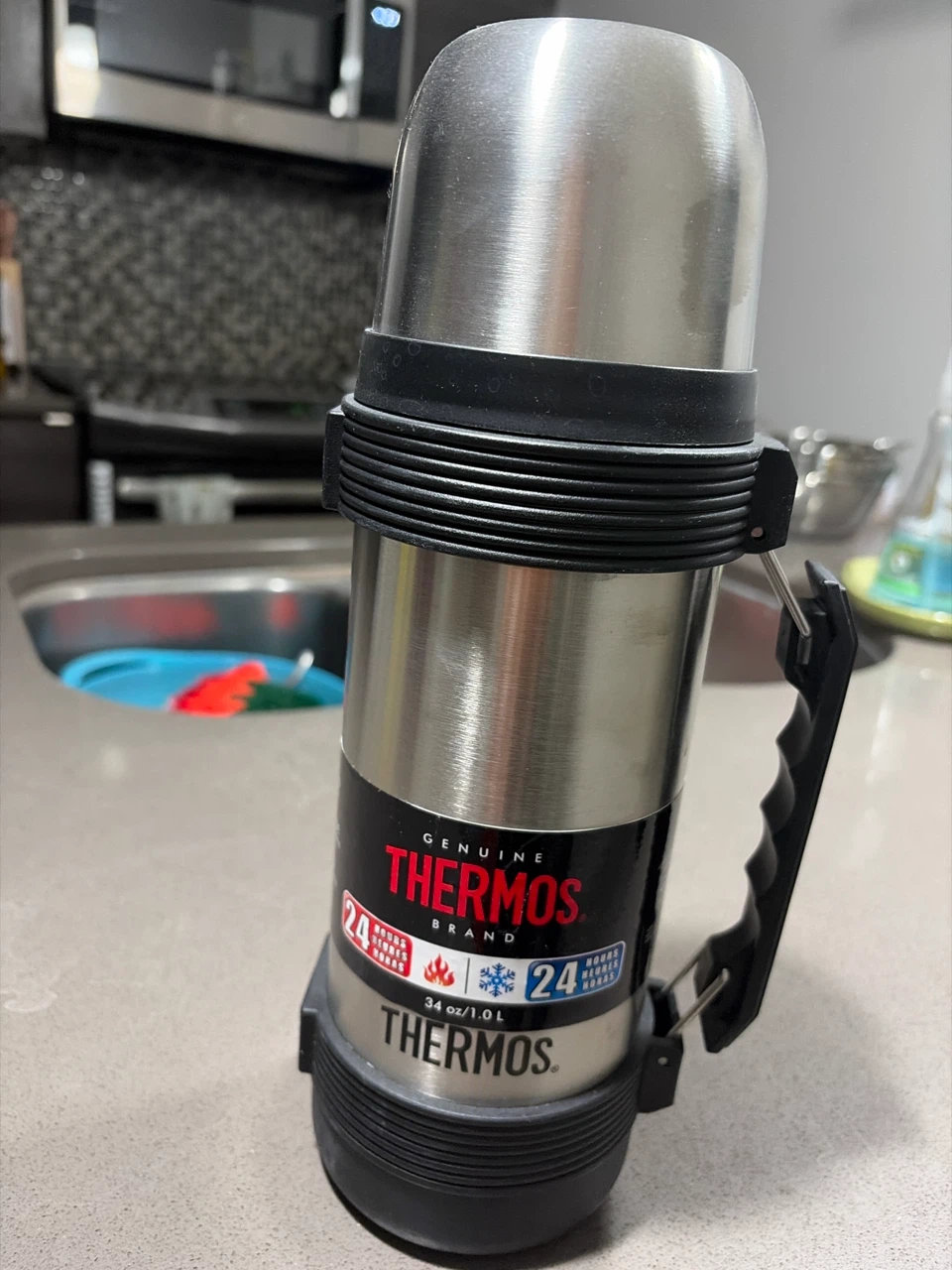 Thermos Stainless Steel Beverage Bottle 1.0L