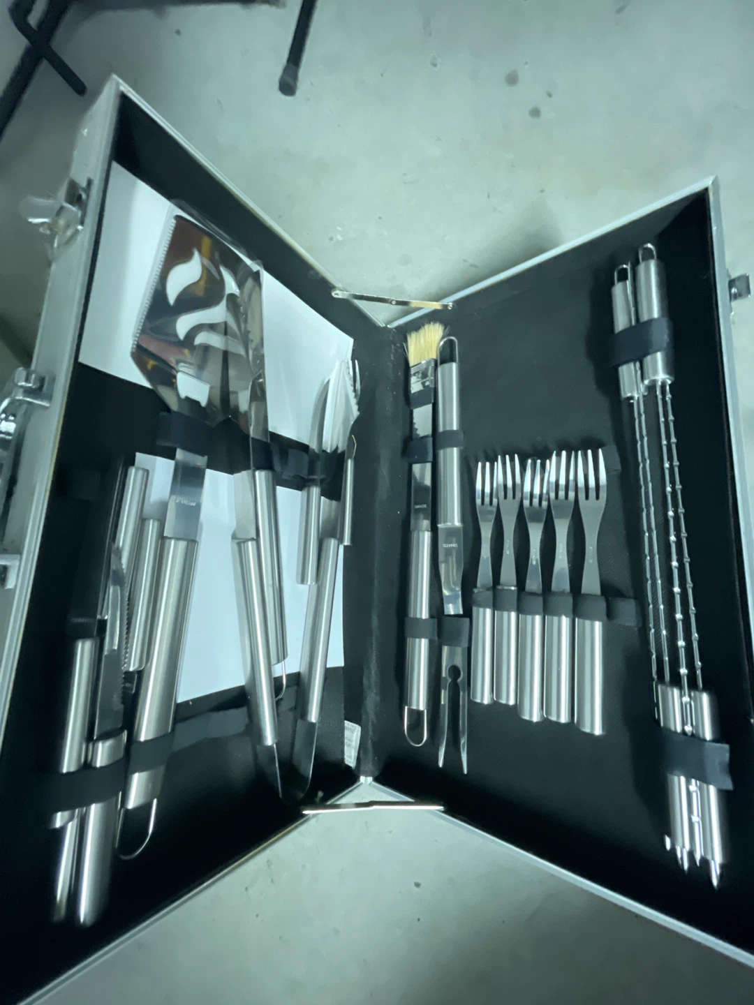 Stainless Steel Barbecue Tool Set