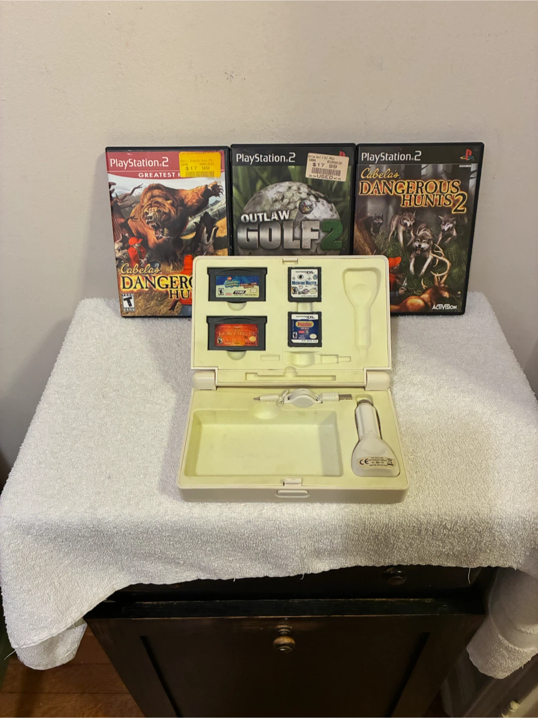 PS2 Games and Nintendo DS/GBA Cartridge Collection