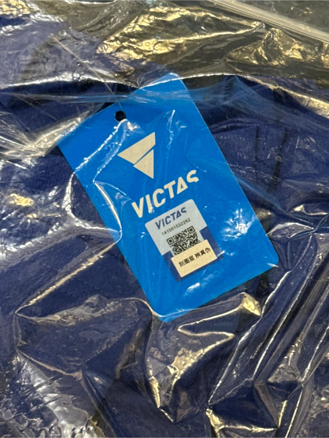 Victas Table Tennis T-Shirt Blue - photo 3