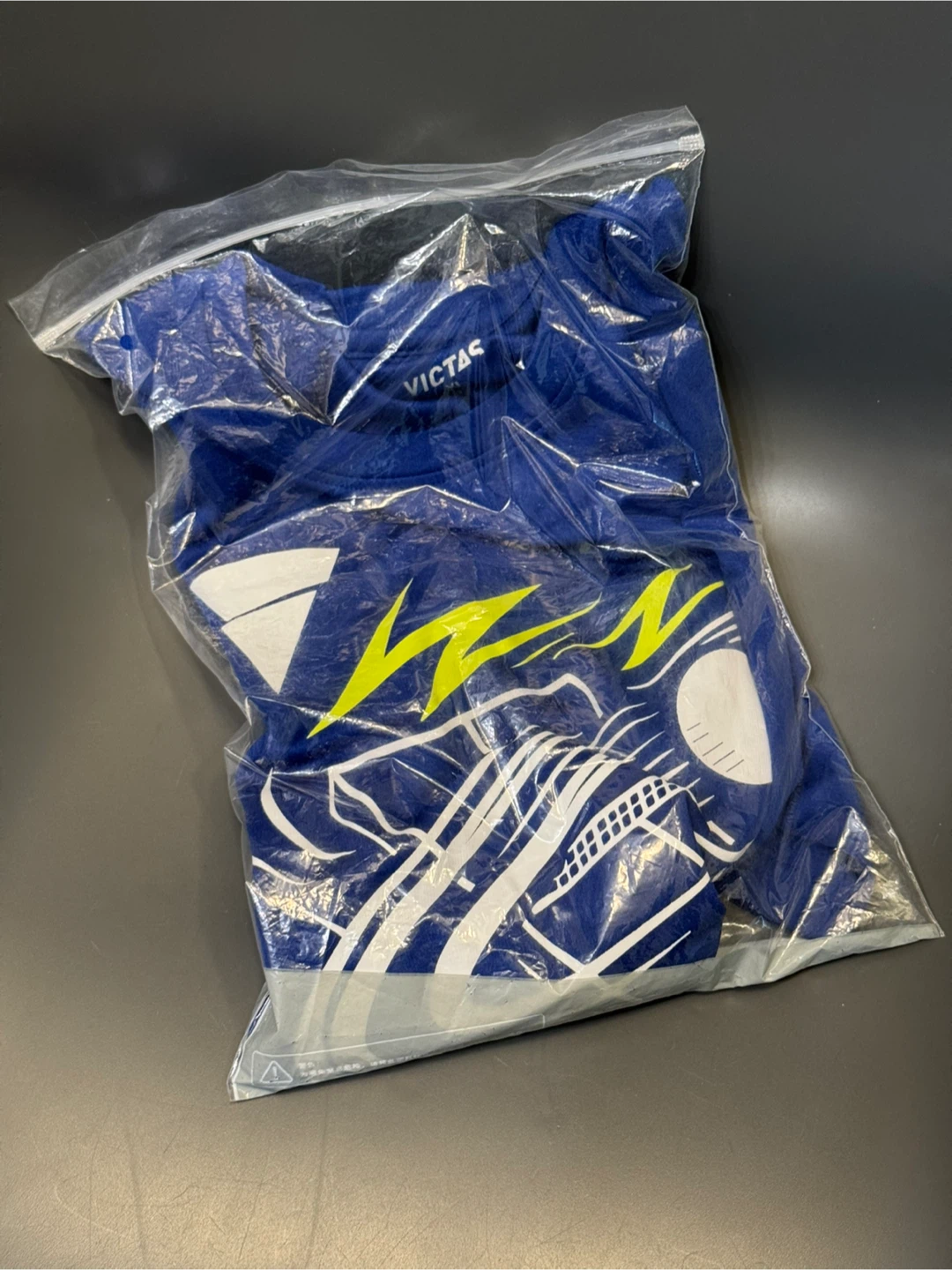 Victas Table Tennis T-Shirt Blue - photo 4