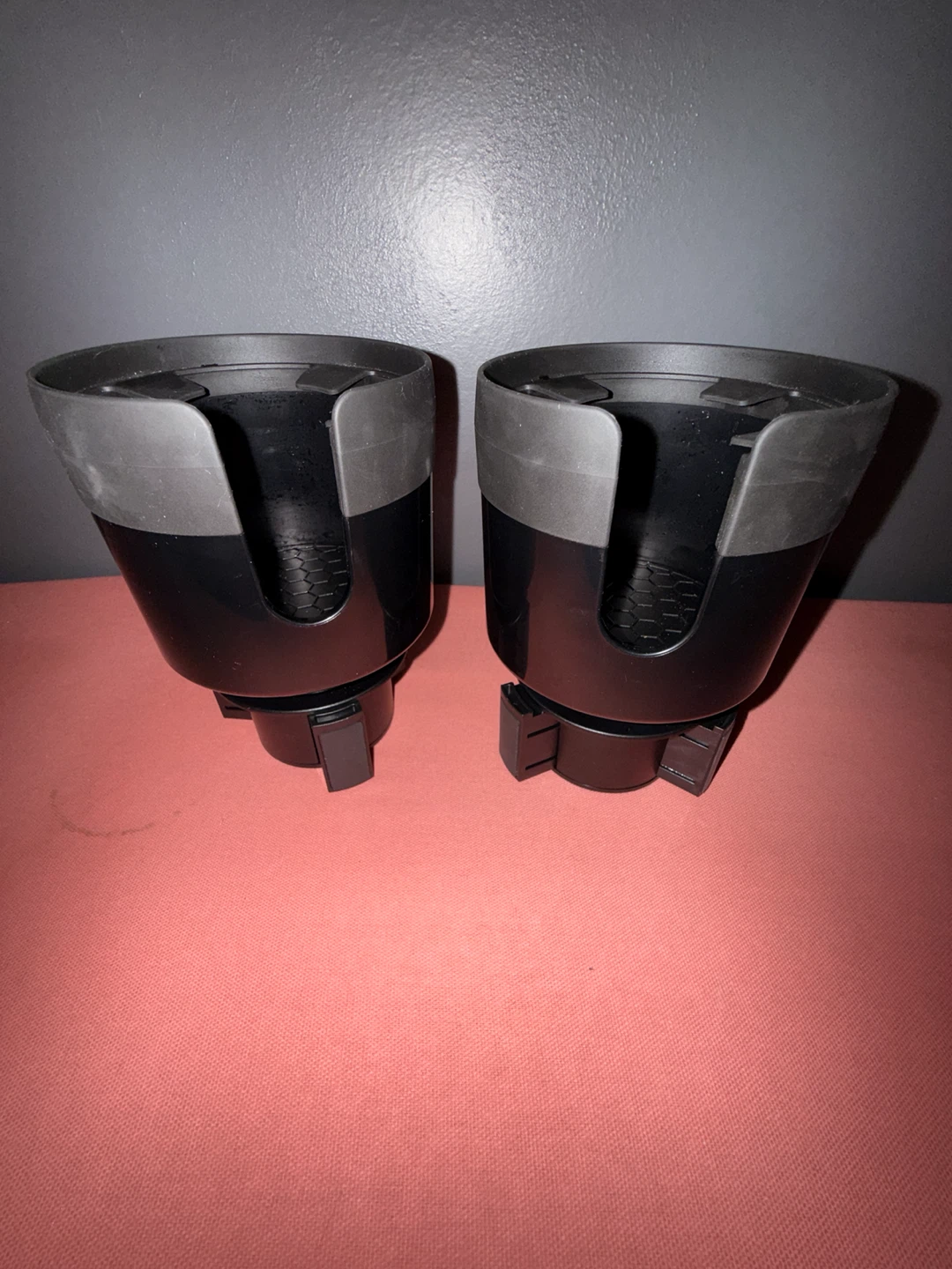 Set of 2 Adjustable Car Cup Holder Expanders