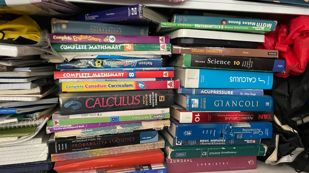 Selection of Academic Textbooks and Workbooks