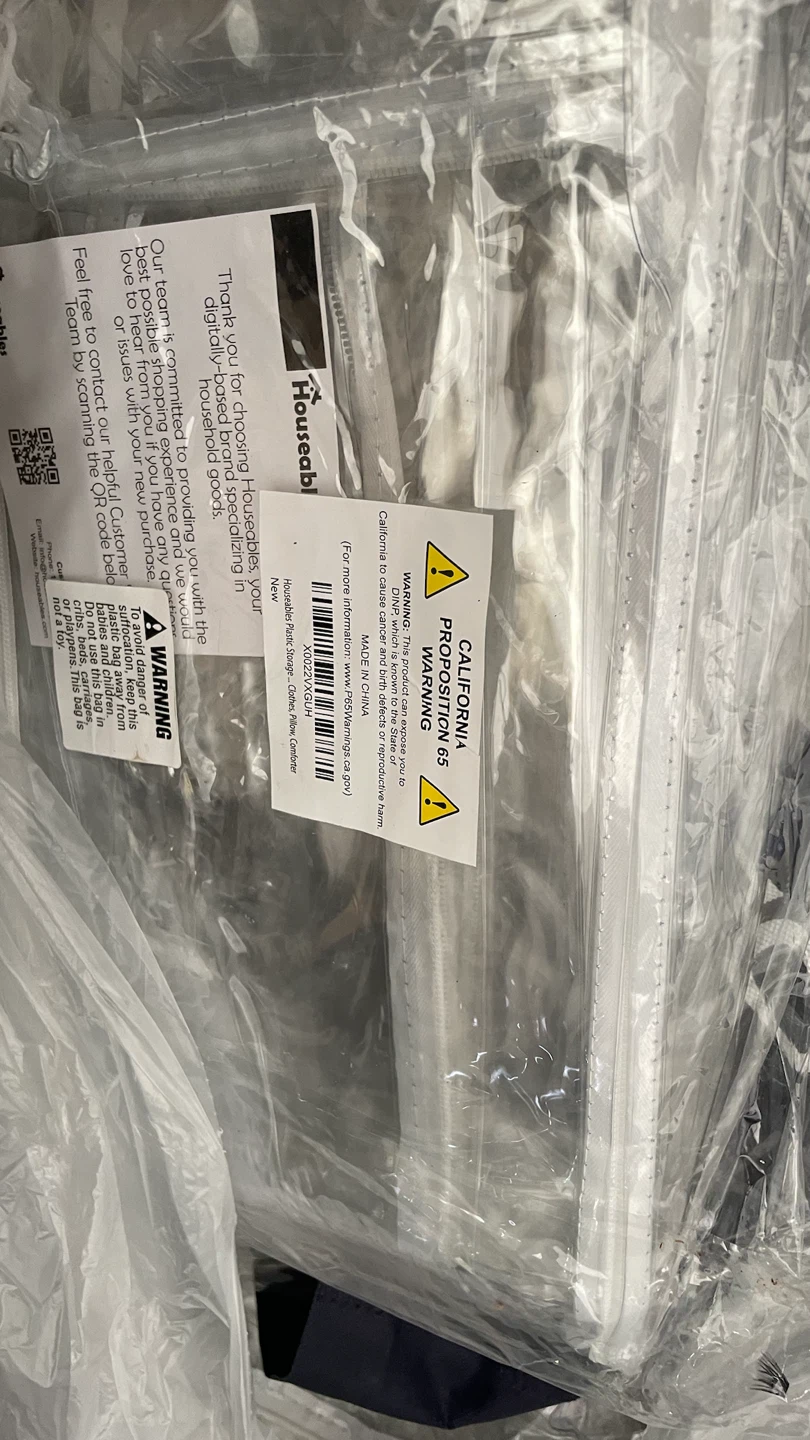 Houseables Plastic Storage Bag