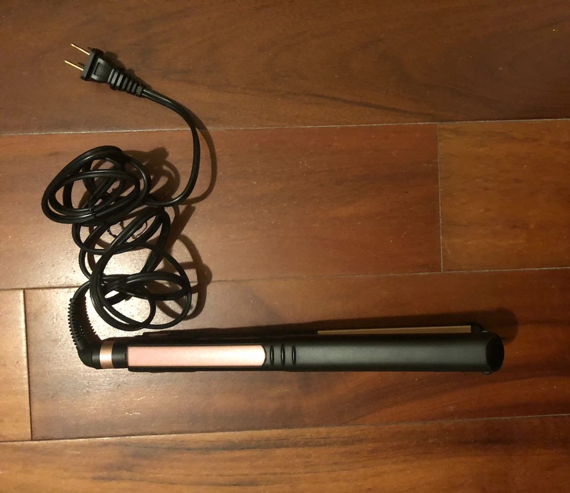 InfinitiPRO by Conair Rose Gold/Black Hair Straightener - photo 2