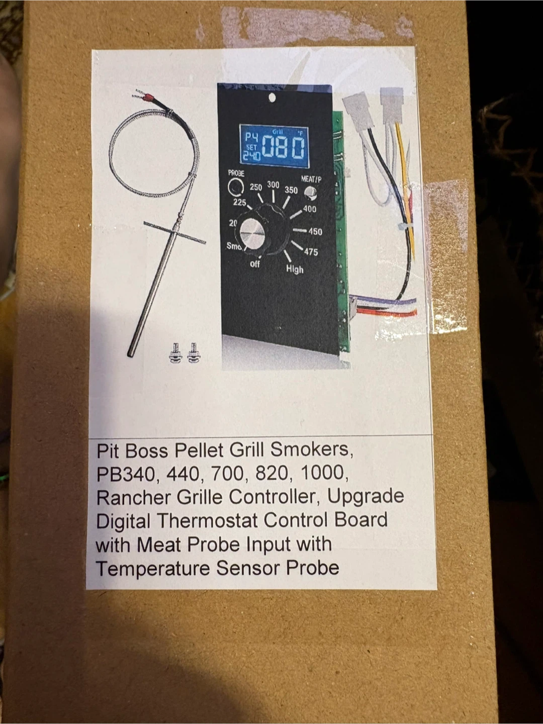Pit Boss Pellet Grill Digital Thermostat Controller Upgrade