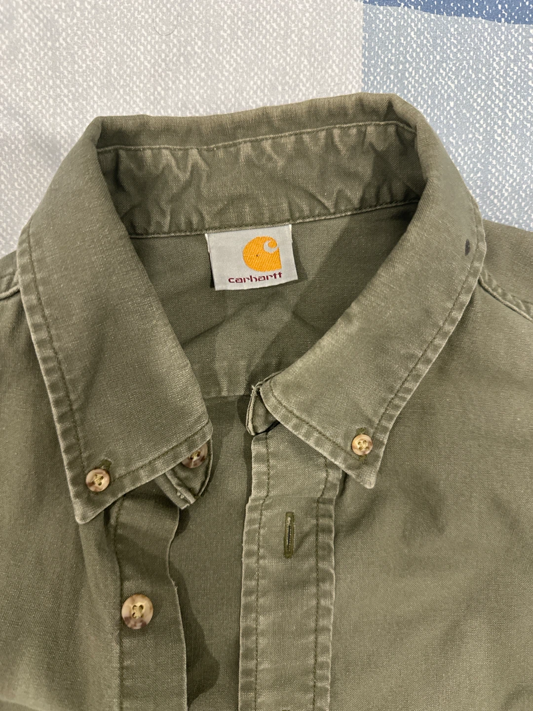 Carhartt Olive Green Long Sleeve Shirt - photo 2